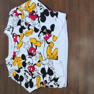 Crew Neck Mickey Mouse Sweatshirt